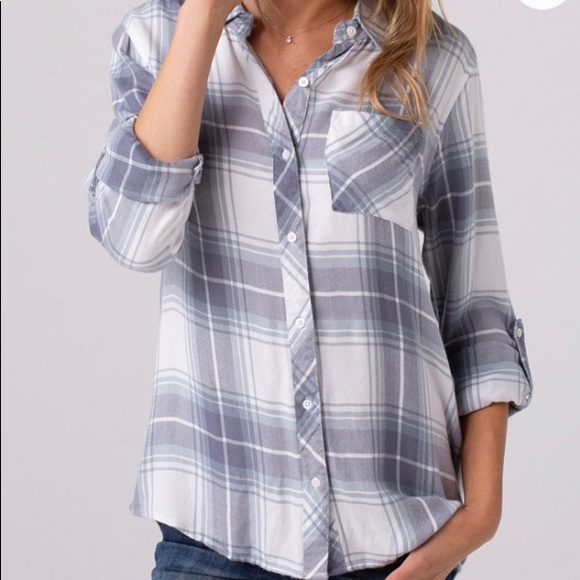 Thread & Supply Tops - Thread & Supply plaid long sleeve NWOT